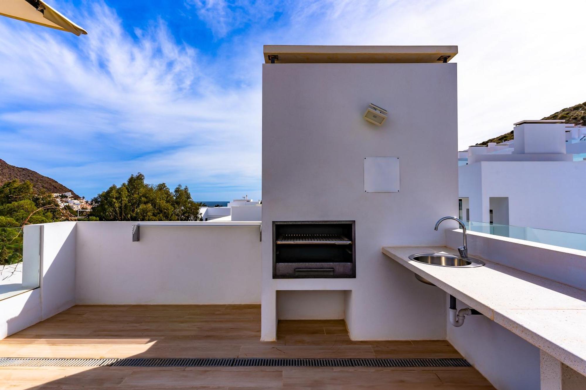 San Jose Suites 3 Hab, Piscina, Solarium Y Wifi Almería Esterno foto
