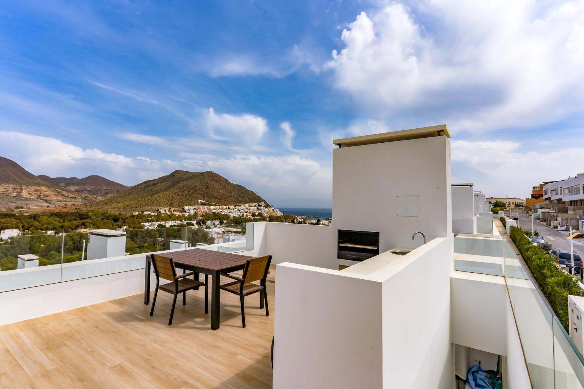 San Jose Suites 3 Hab, Piscina, Solarium Y Wifi Almería Esterno foto
